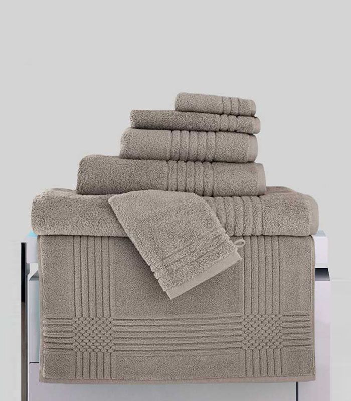 Gant de toilette "Extra Moelleux" 700gr/m² 100% coton Taupe