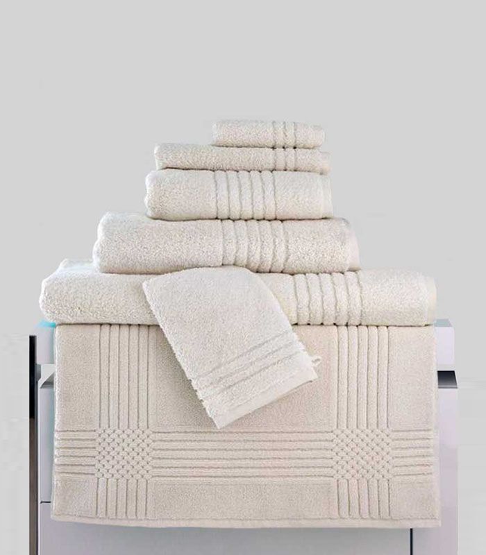 Gant de toilette "Extra Moelleux" 700gr/m² 100% coton Ecru