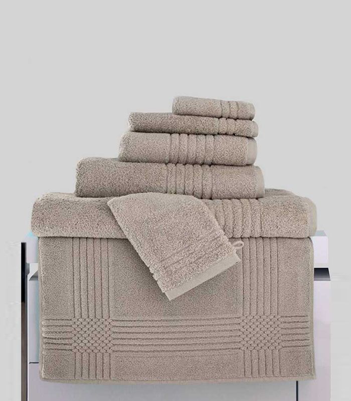 Gant de toilette "Extra Moelleux" 700gr/m² 100% coton Beige