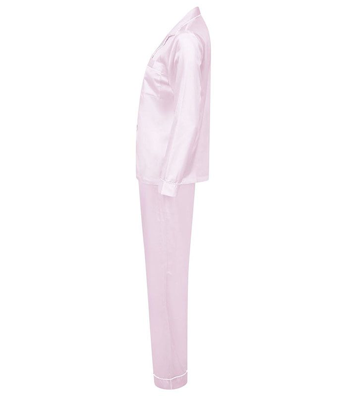 Pyjama en satin rose