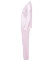Pyjama en satin rose