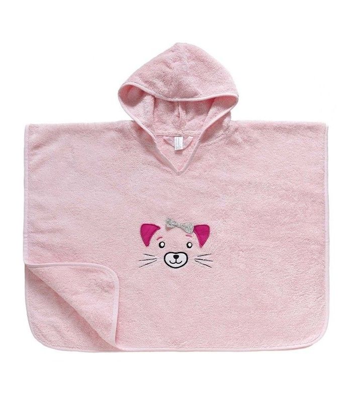 Poncho Kathy Cat 100% coton Poncho Kathy Cat 100% coton