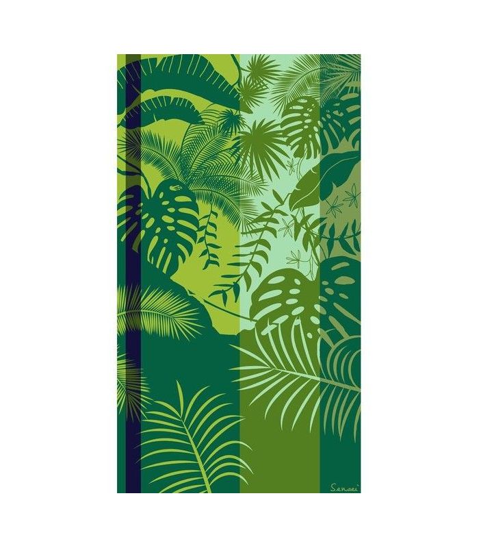 Drap de plage Jungle 100x180cm Drap de plage Jungle 100x180cm