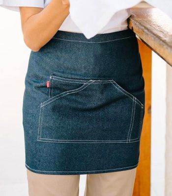 Tablier en Denim court