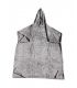 Poncho adulte taupe