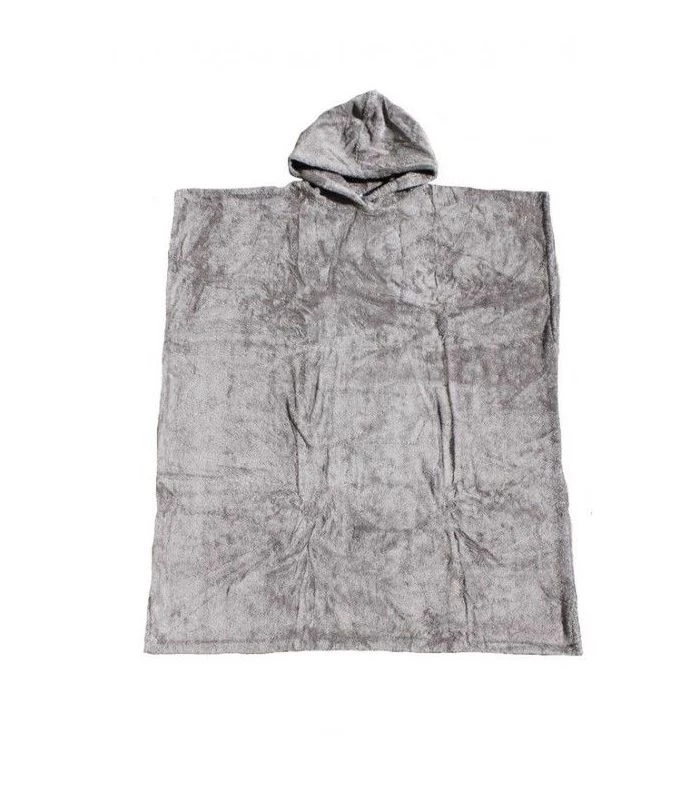 Poncho adulte taupe