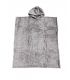 Poncho adulte taupe