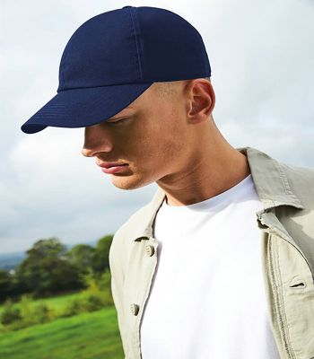 Casquette 6 panneaux en coton bio