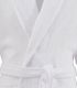 Peignoir col châle Studio 100% coton 400g/m² BLANC
