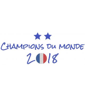 Casquette snapback trucker champions du monde 2018