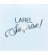 Coffret Label Surprise "Love" Peignoir col châle