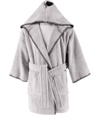 Peignoir à capuche enfant Fundy 100% coton Bio 450g/m²