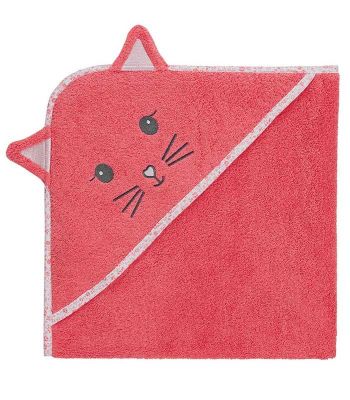 Cape de bain Misty le chat 75x75cm 100% coton 450gr/m²