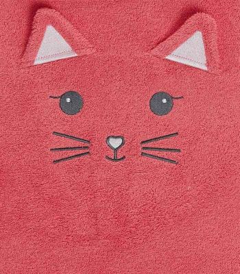 Drap de douche Misty le chat 70x130cm 100% coton 450g/m²