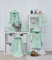 Collection Misty le chat menthe 100% coton 450g/m²