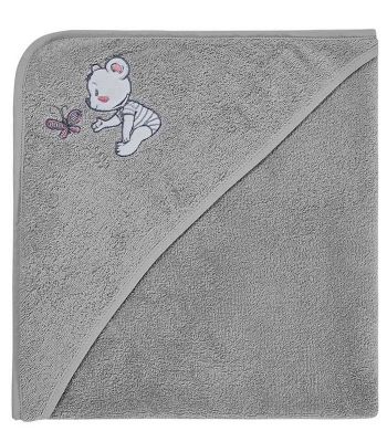 Cape de bain Baby Bear 75x75cm 100% coton 450gr/m²