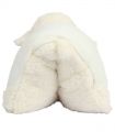 Coussin Agneau peluche zippée