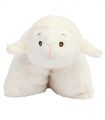 Coussin Agneau peluche zippée