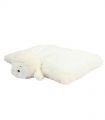 Coussin Agneau peluche zippée