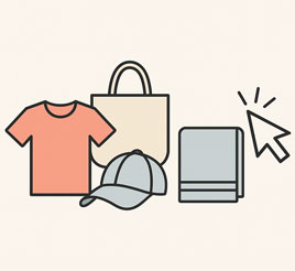 Choisissez les produits que vous souhaitez personnaliser