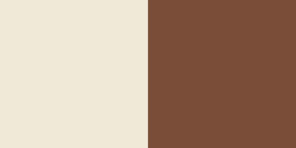 ÉCRU/CHOCOLAT
