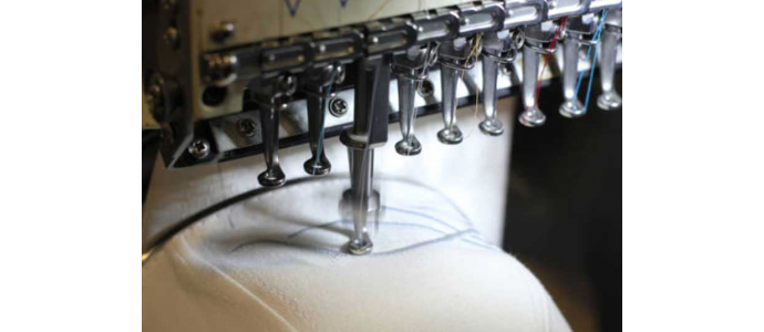 Les étapes de la broderie