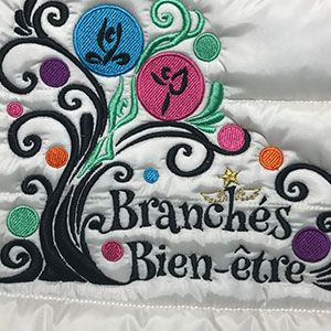 Broderie personnalisée pour votre spa